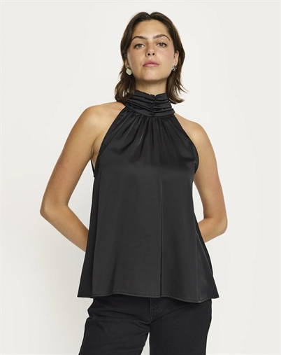 Soft Rebels - SRAbia Halter Neck Top - Black